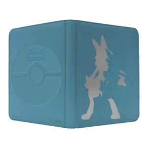 Pokemon Lucario 9 Pocket Zippered card PRO Binder album Elite series premium - Picture 1 of 1