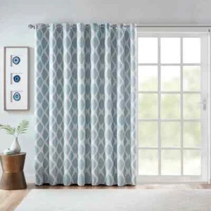 Printed Ikat Blackout Patio Curtain(Only 1 Pc Panel) For Windows - Picture 1 of 14