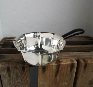 große 830 Silber Art Deco Kasserolle Sauciere - Carl Cohr Dänemark 1950er Jahre - Bild 1 von 12