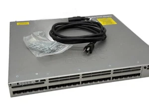 Cisco WS-C3850-24XS-E Switch 24-Port SFP+ w/ 715W PSU Power Supply & Rackmount - Picture 1 of 3