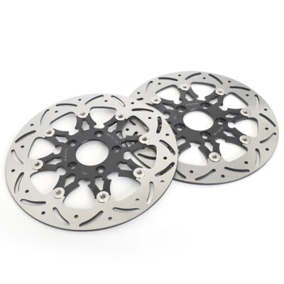 Floating 11.5" Front Rear Brake Rotors for Harley Softail FLSTC Heritage Classic - Image 1 of 4