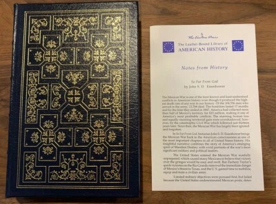 Easton Press: So Far From God by John S.D. Eisenhower, 1993 SIGNED Collectors Ed - Image 1 of 4