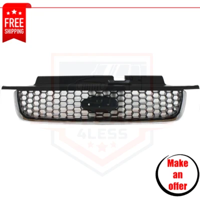 New Grille YL8Z17B968BA plastic shell w/insert for 2001-2004 Ford Escape XLT - Image 1 of 4