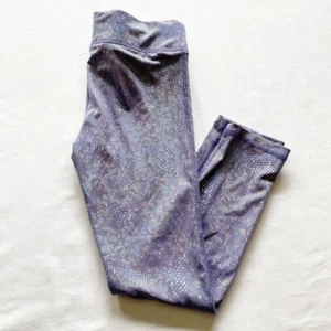 More Than Magic Purple Sparkle Leggings Size 6/6x - Picture 1 of 7