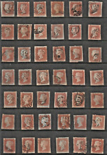 GB QV 1d Red IMPERFS *COMPLETE RECONSTRUCTION of all 240 POSITIONS* (CV £9000+)