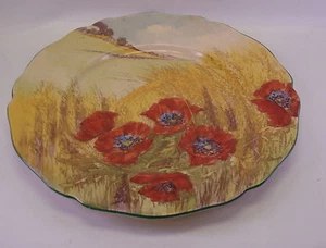 Royal Doulton DF097 Poppies in Cornfield Display Plate - Picture 1 of 5