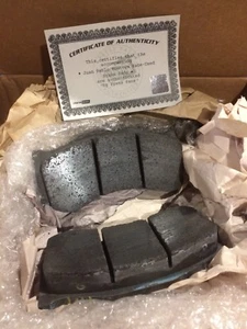 Juan Pablo Montoya 2010 Press Pass Five Star Racing Race-Used Brake Pads 1/1 - Picture 1 of 5