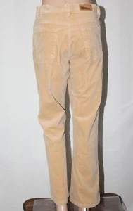 LEE RIDERS Women's Size 8P Petite Tan Brown Straight Leg Stretch Corduroy Pants - Picture 1 of 12