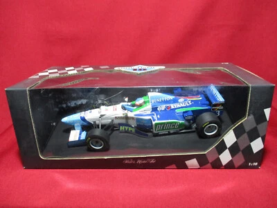 1:18 Scale Jean Alesi 1996 Benetton Renault B196 F1 Car #3 Minichamps Model - Image 1 of 4