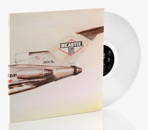 BEASTIE BOYS - LICENSED TO ILL, 2020 EU LIMITED EDN CLEAR vinyl LP, NEW - SEALED - Picture 1 of 2