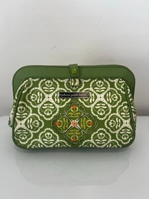 PETUNIA PICKLE BOTTOM Green Floral Changing Bag Diaper Bag - Image 1 of 4