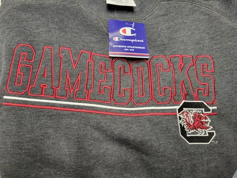 Champion Licensed Collegiate Wear: South Carolina Gamecocks crew sweatshirt Cover