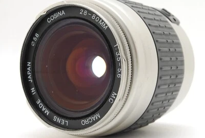 [Exc+++++] Lente Cosina 28-80 mm f/3,5-5,6 MC Macro para Canon de Japón #b010103 Foto 1 de 4