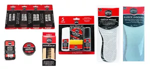 2 Shoe Brush Set Cleaning Kit Black Polish Leather Boot Polish Sponge Care Laces - Picture 1 of 14