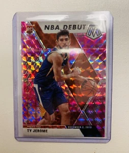 2020 Ty Jerome Panini Mosiac Nba Debut Pink Prizm Phoenix Suns Rookie - Picture 1 of 1