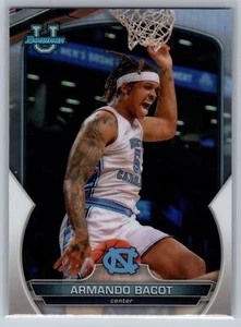 2022 Bowman U Chrom Armando Bacot Refraktor #44 North Carolina Teerabsätze - Bild 1 von 2