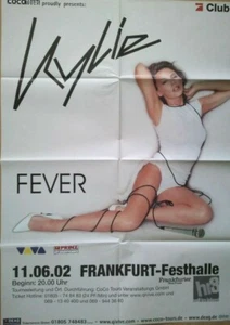 KYLIE MINOQUE 2002 FRANKFURT ++ orig. Concert Poster - Konzert Plakat - A0 F/N - Picture 1 of 1