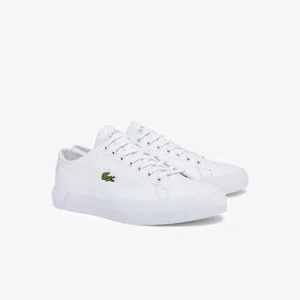 Men's Lacoste Gripshot Trainers in White - Picture 1 of 3