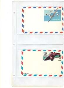 US: 2 postal cards NEW/used MNH 122932 - Picture 1 of 1