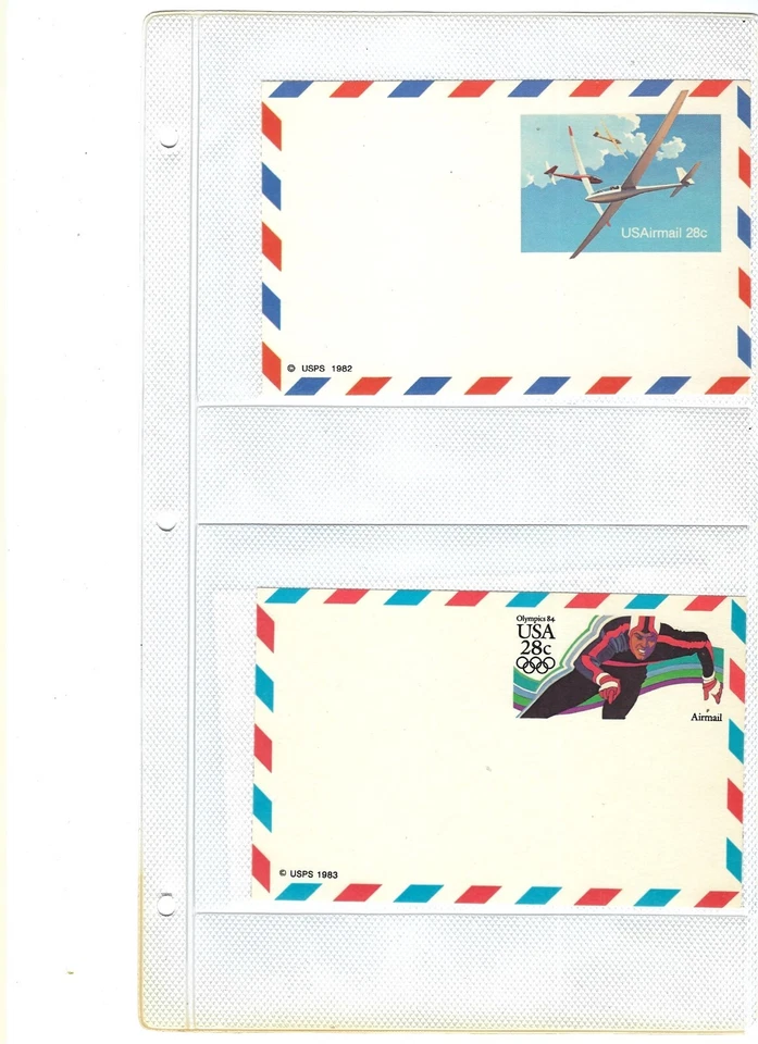 US: 2 postal cards NEW/used MNH 122932 - Image 1 of 1