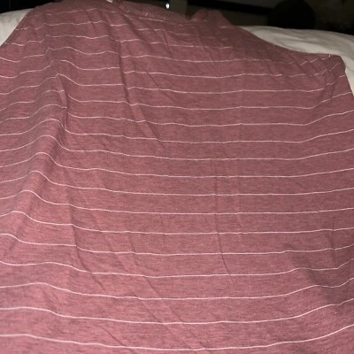 🌸Spring Cleaning🌸 Lululemon Essential 背心上衣条纹粉红色 12/14 码 — 第 1/4 张图片