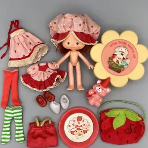Strawberry Shortcake DOLL Party Pleaser VTG CUSTARD Pet Herself 🔥 Extras Lot 🔥 - Picture 1 of 19