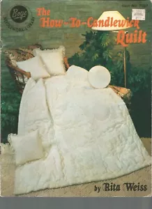 How to Candlewick Quilt Pattern Embroidery Boye J68 - Picture 1 of 2