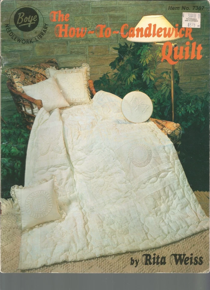 How to Candlewick Quilt Pattern Embroidery Boye J68 - Image 1 of 2