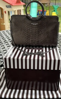 HENRI BENDEL Mini Embossed Leather Satchel Bag - Image 1 of 4