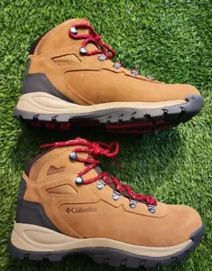 NEW Columbia Womens Sz 8.5 Newton Ridge Waterproof Hiking Brown Boots BL4552-286 - Picture 1 of 4