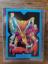 1991 X-Force Trading Cards in Topload Card Holder #78 Ferocious