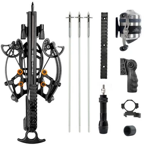 BALLISTA Bowfishing All-in Bundle: BAT Crossbow BL25 Reel Arrows & More - Picture 1 of 9