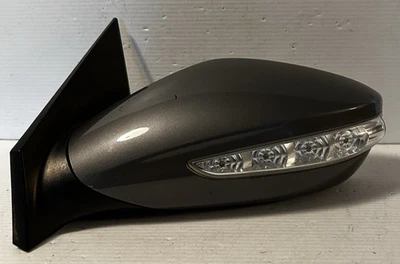 Espejo retrovisor de señal gris 7 cables conductor Hyundai Sonata 2011 2012 2013 2014 OEM 0438 Foto 1 de 4