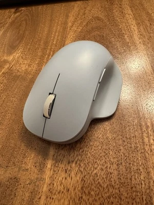 Microsoft BLUE Bluetooth Ergonomic Mouse w/Thumb Rest & Precise Tracking - Image 1 of 4