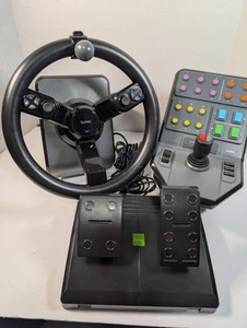 Saitek Landwirtschafts-Simulator 43216 Rad, Pedale, Fahrzeug Seitenwand Bundle für PC - Bild 1 von 20
