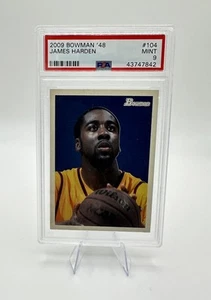 2009-10 Bowman '48 #104 James Harden Rookie RC /2009 PSA 9 MINT - Picture 1 of 2