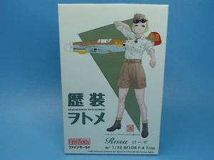 Finemold Rekusou Otomme Serie 1/35 Rosa con 1/72 Bf109 F-4 trop HC8 - Imagen 1 de 9
