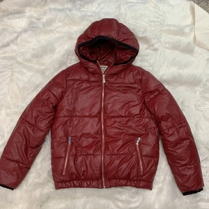 Vintage True Religion Burgunder gefütterte Jacke Herren Medium ODER Damen Large - Bild 1 von 7
