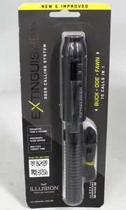 Illusion Extinguisher Deer Call Black 10 Calls In 1 Buck Doe Fawn Hunting - Picture 1 of 6