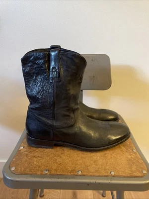 Bota Hombre Paul Smith Cuero Pecos US 11 Hecha en Italia Foto 1 de 4