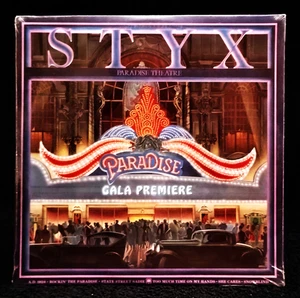 (NEW)  STYX "PARADISE THEATRE"  (RARE VINYL / 1ST REL- 1980 / MINT) - Picture 1 of 4