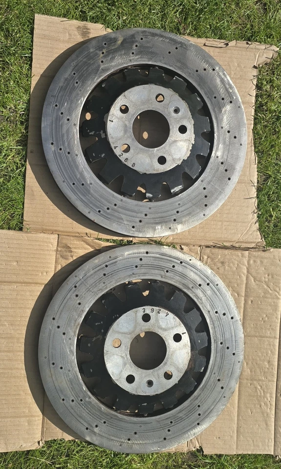 Genuine Audi RS3 8P Brake Discs Drilled & Vented - Image 1 of 4
