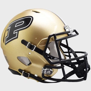 PURDUE BOILERMAKERS NCAA Riddell SPEED Authentic Football Helmet - Picture 1 of 3