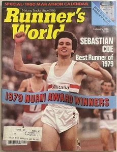 1980 Runner’s World February               Sebastian Coe, Cross Country, Nike ad - Picture 1 of 24