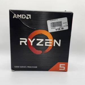 AMD Ryzen 5 5500 6-Core 3.6GHz Socket AM4 65W CPU Desktop Processor - Afbeelding 1 van 9