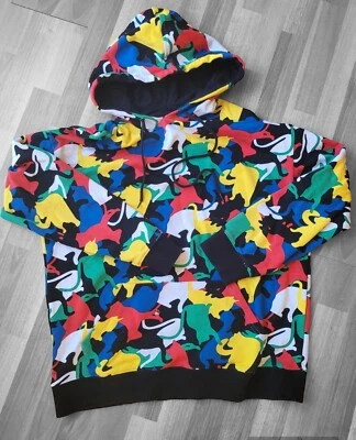 Sudadera con Capucha Estampado de Gato Hot Topic Para Hombre Multicolor Talla L Foto 1 de 4