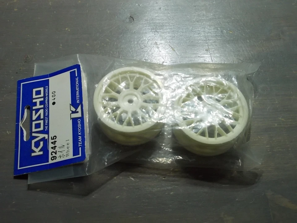 92445 Wheel (Mesh/White) #2 - Kyosho Pure Ten Spider GP EP TF-2 TF-3 Fazer TF-4 - Image 1 of 4