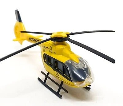Majorette Helicopter Eurocopter EC145 - ADAC Notarzt 112 - Yellow Size 5" - Image 1 of 4