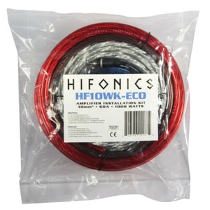 Hifonics Kabelkit HF10WK ECO wertiges 10 mm Anschluss Set Pluskabel Verstärker - Bild 1 von 1