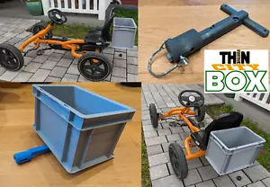 Berg Buzzy / Buddy / Reppy Transportbox für Gepäck inkl. Halterung NEU Kettcar - Bild 1 von 9